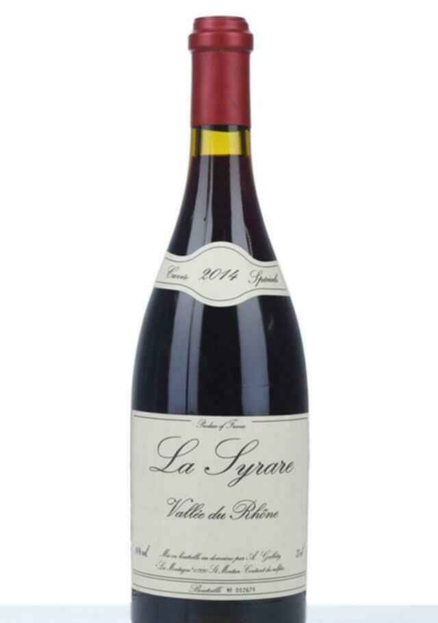 Gallety Cotes Du Vivarais La Syrare 2014