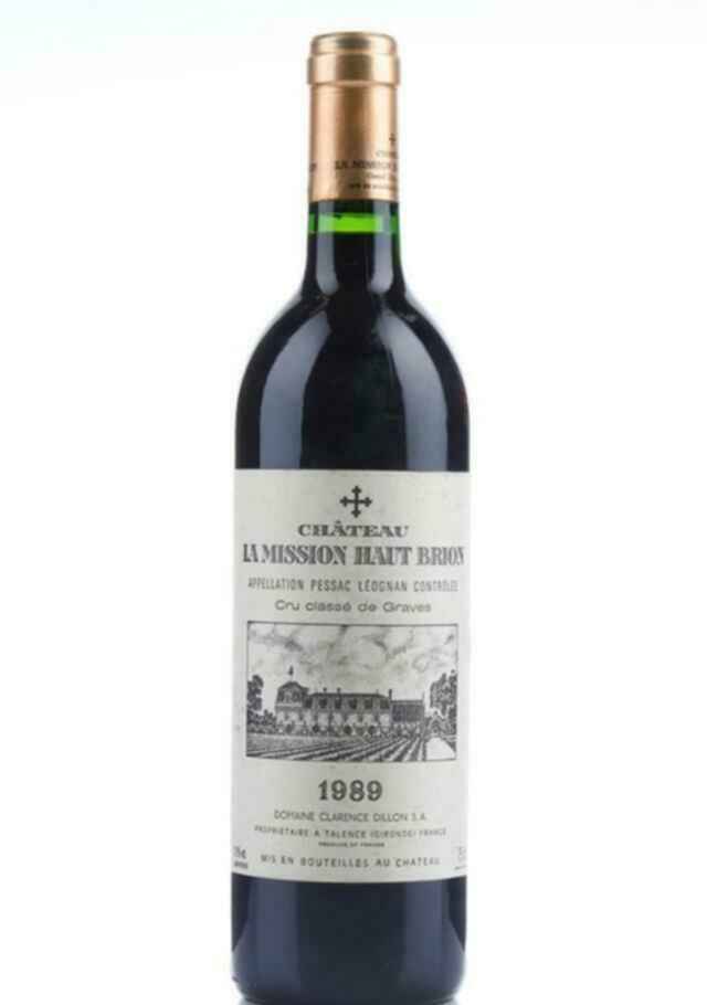 Chateau La Mission Haut Brion 1989
