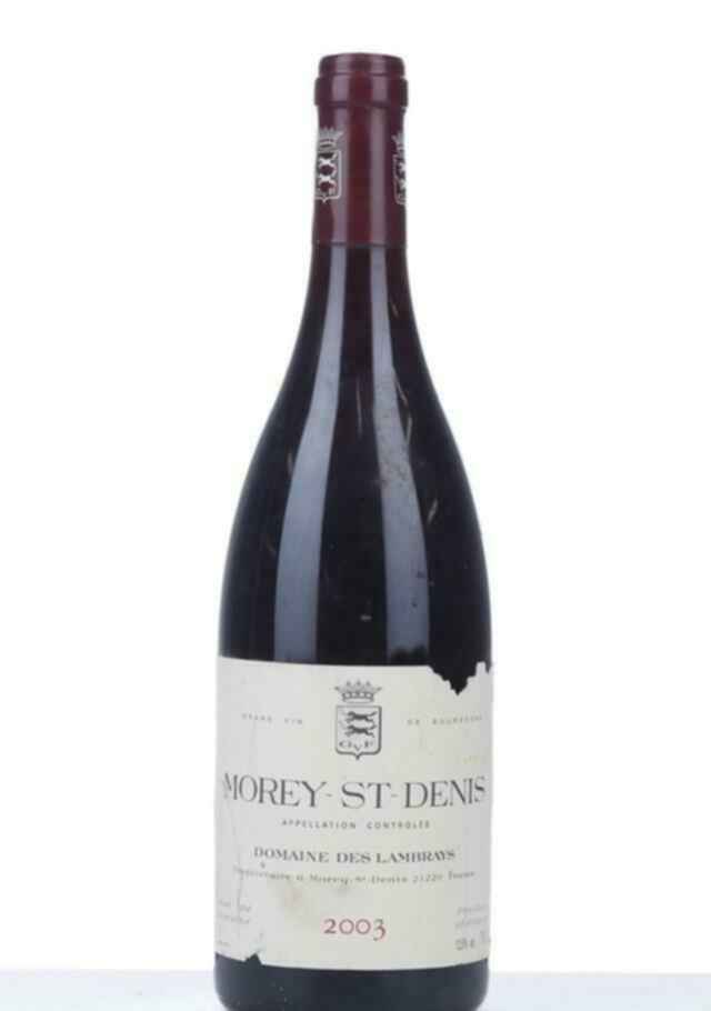Des Lambrays Morey Saint Denis 2003