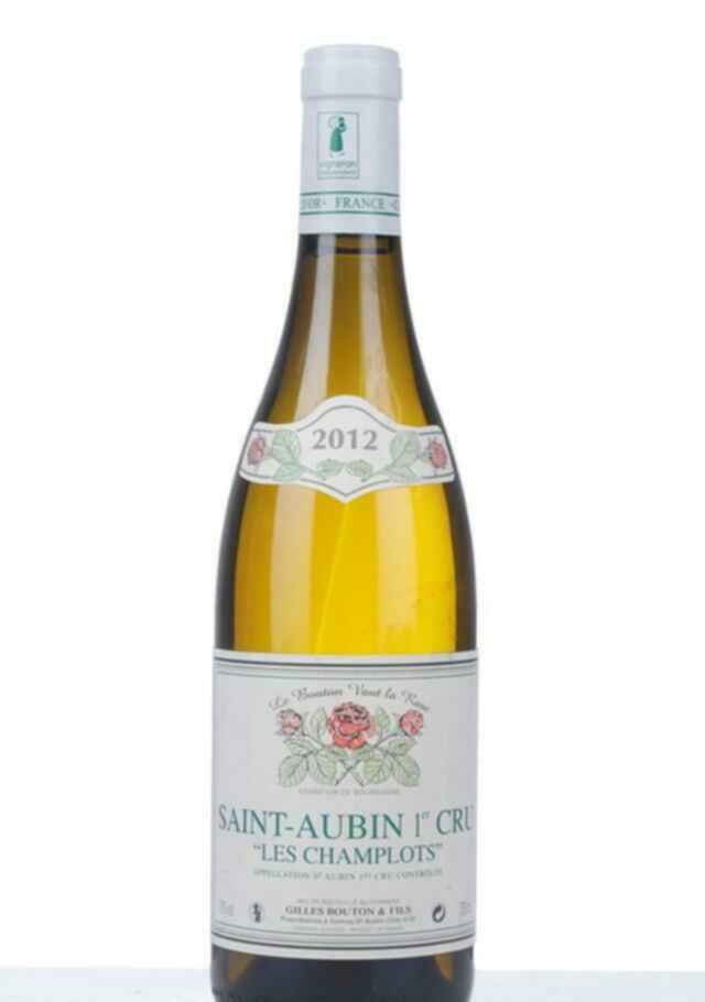 Gilles Bouton Saint Aubin Blanc Les Champlots 2012