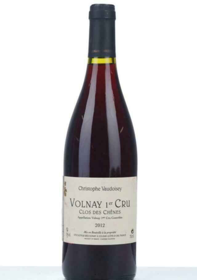 Christophe Vaudoisey Volnay Clos Des Chenes 1er Cru 2012