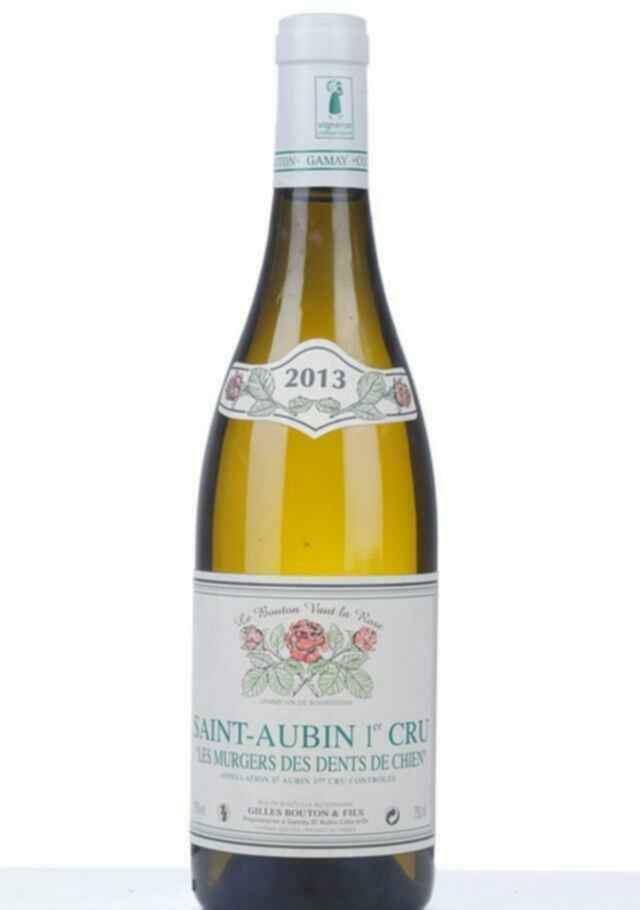 Gilles Bouton Saint Aubin Blanc Les Murgers Des Dents De Chiens 2013