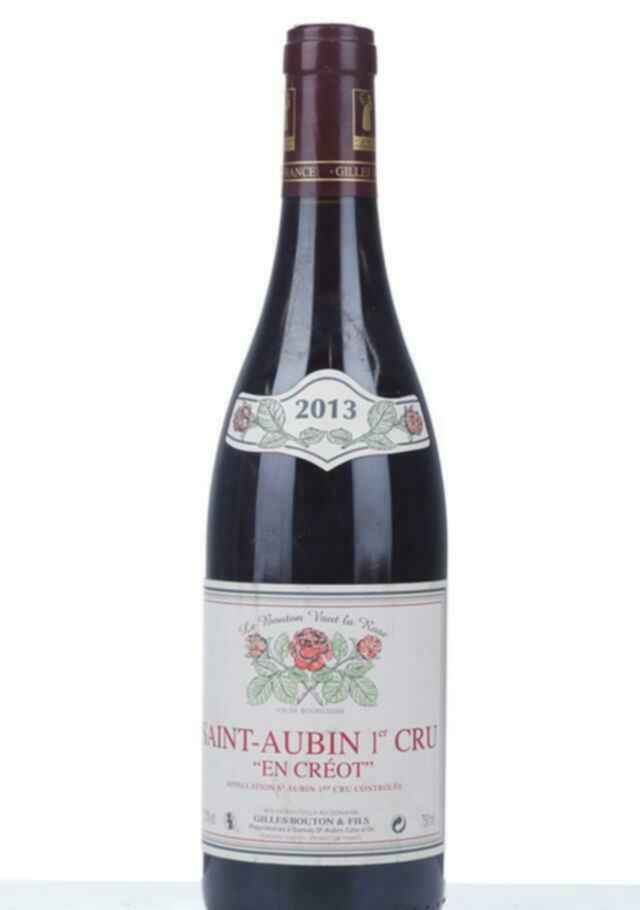 Gilles Bouton Saint Aubin En Creot 1er Cru 2013