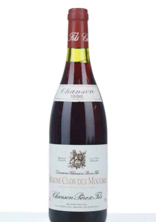Chanson Pere Et Fils Beaune Clos Des Mouches Rouge 1er Cru 1996