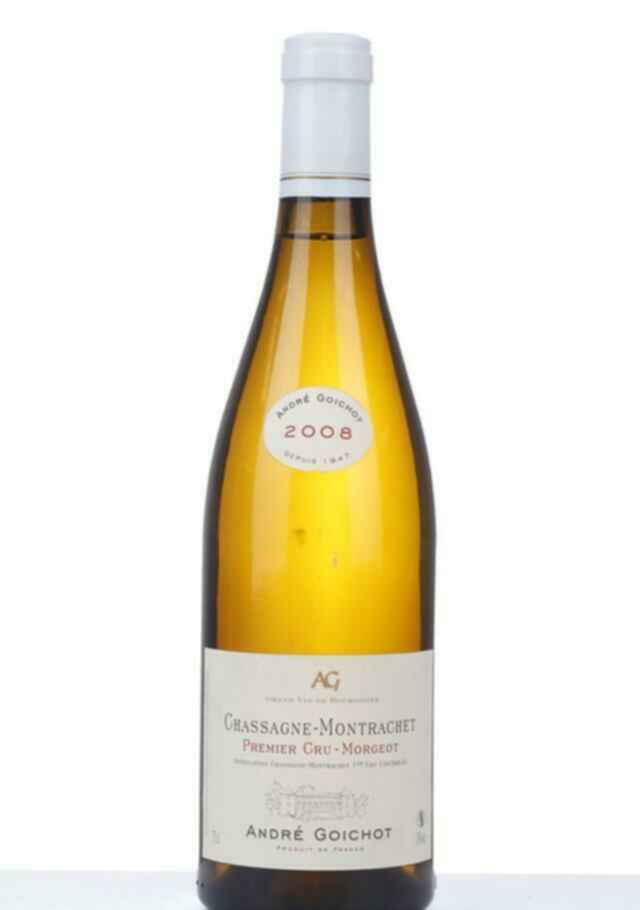 Andre Goichot Chassagne Montrachet Blanc Morgeot 1er Cru 2008