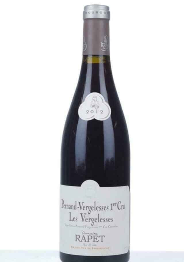 Rapet Pernand Vergelesses Les Vergelesses 1er Cru 2012