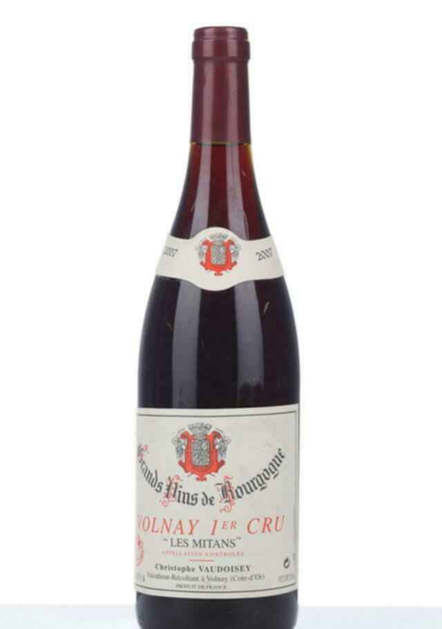 Christophe Vaudoisey Volnay Les Mitans 1er Cru 2007