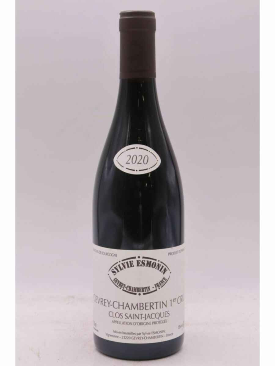 Sylvie Esmonin Gevrey Chambertin Clos St Jacques 1er Cru 2020