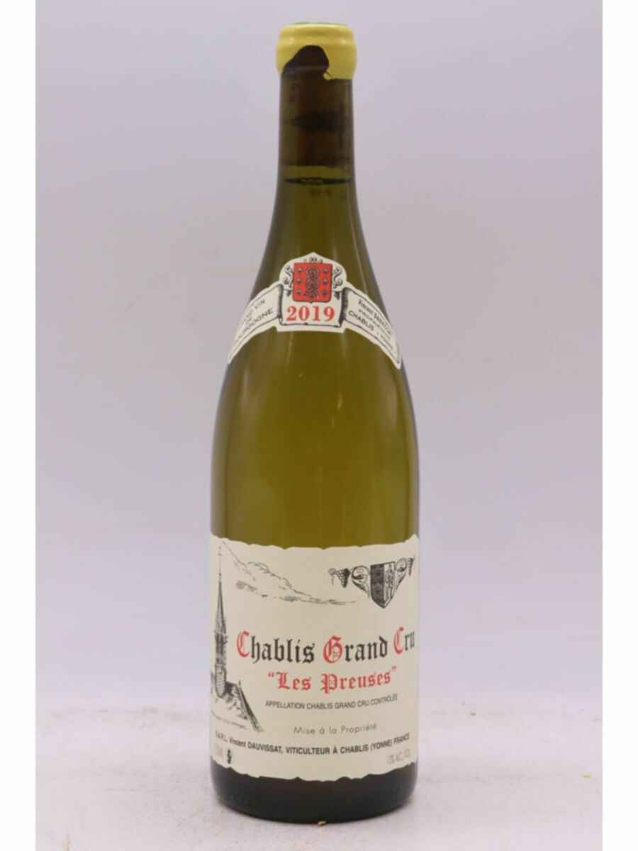 Vincent Dauvissat Chablis Les Preuses Grand Cru 2019