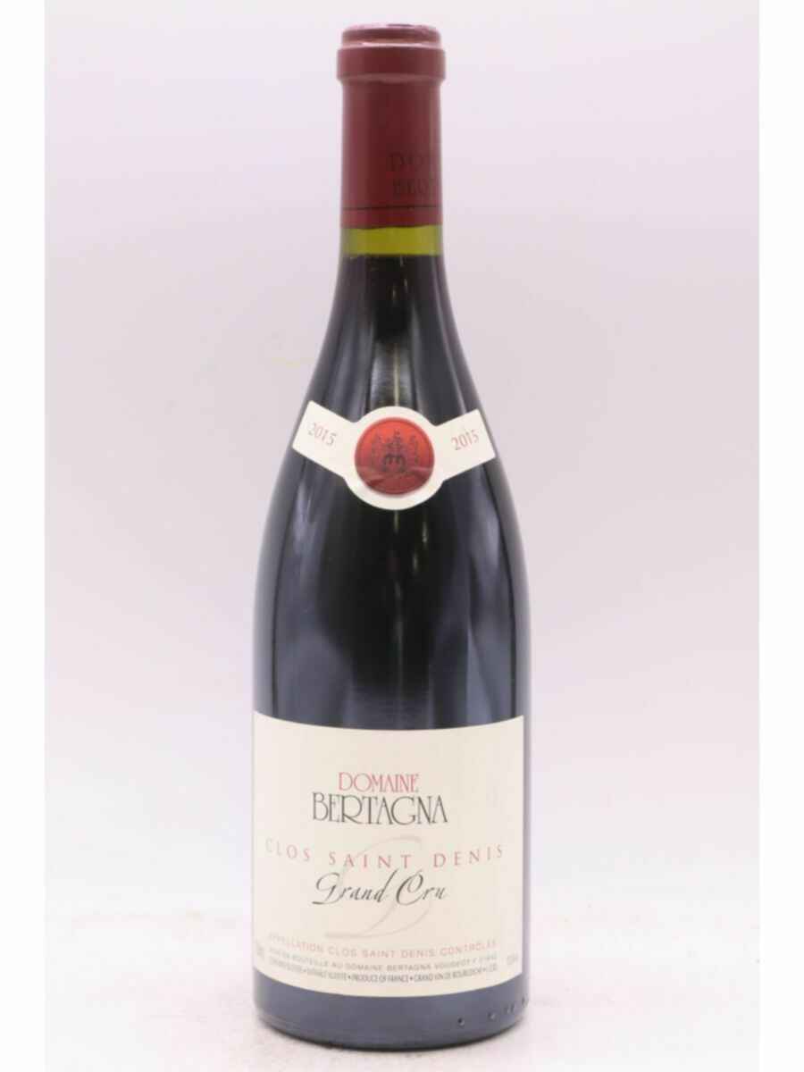 Bertagna Clos Saint Denis Grand Cru 2015