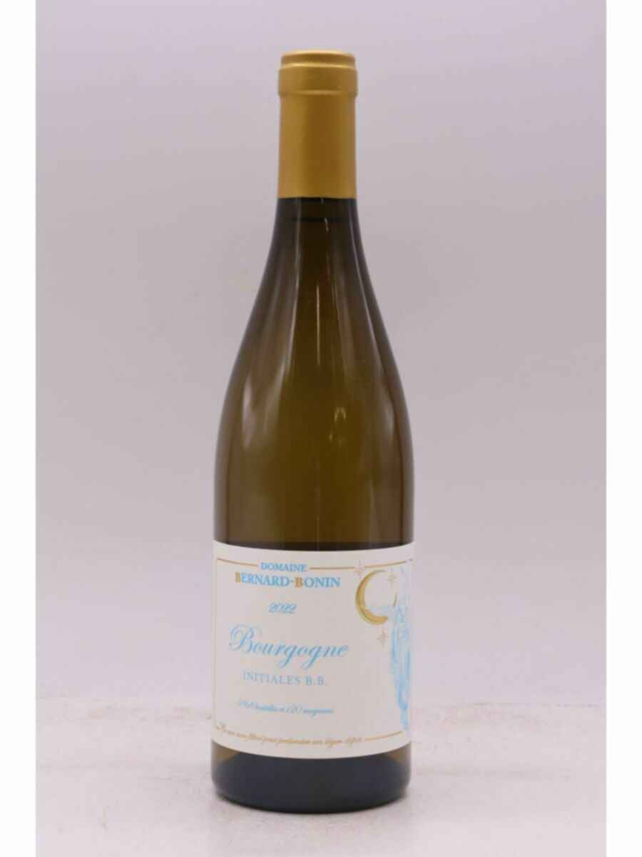 Bernard Bonin Bourgogne Blanc Initiales Bb 2022