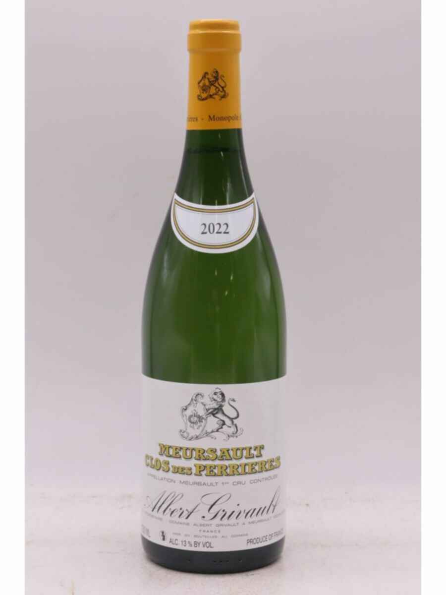 Albert Grivault Meursault Clos Des Perrieres 1er Cru 2022