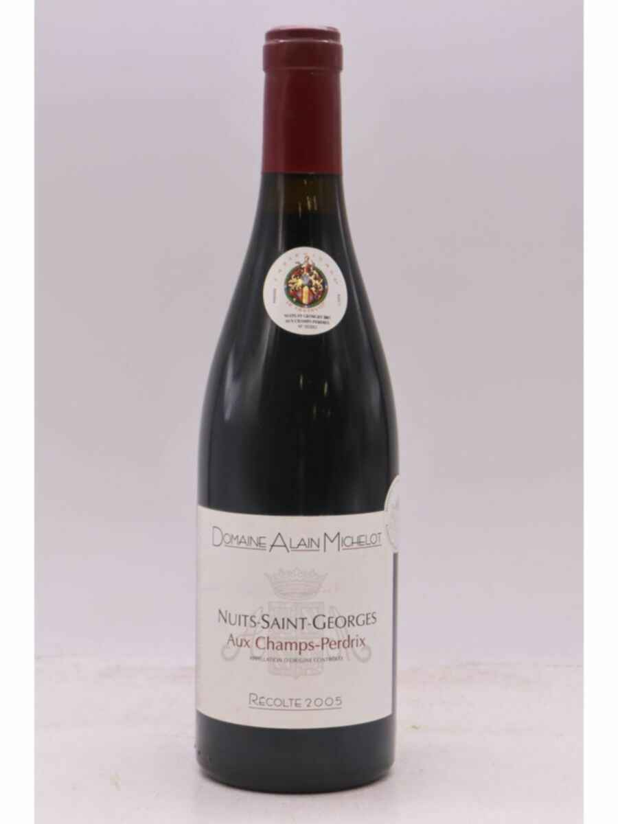 Alain Michelot Nuits St Georges Aux Champs Perdrix 1er Cru 2005