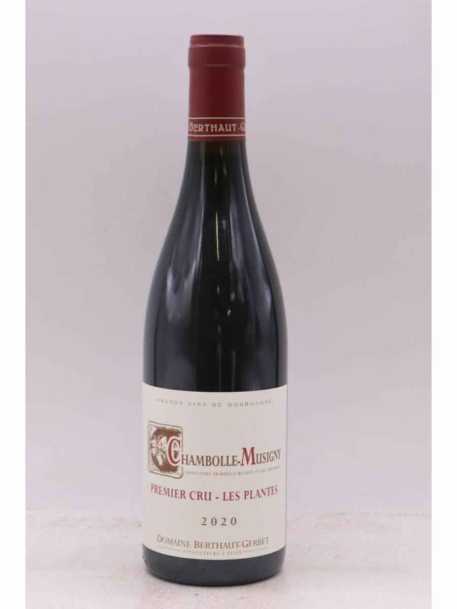 Berthaut Gerbet Chambolle Musigny Les Plantes 1er Cru 2020