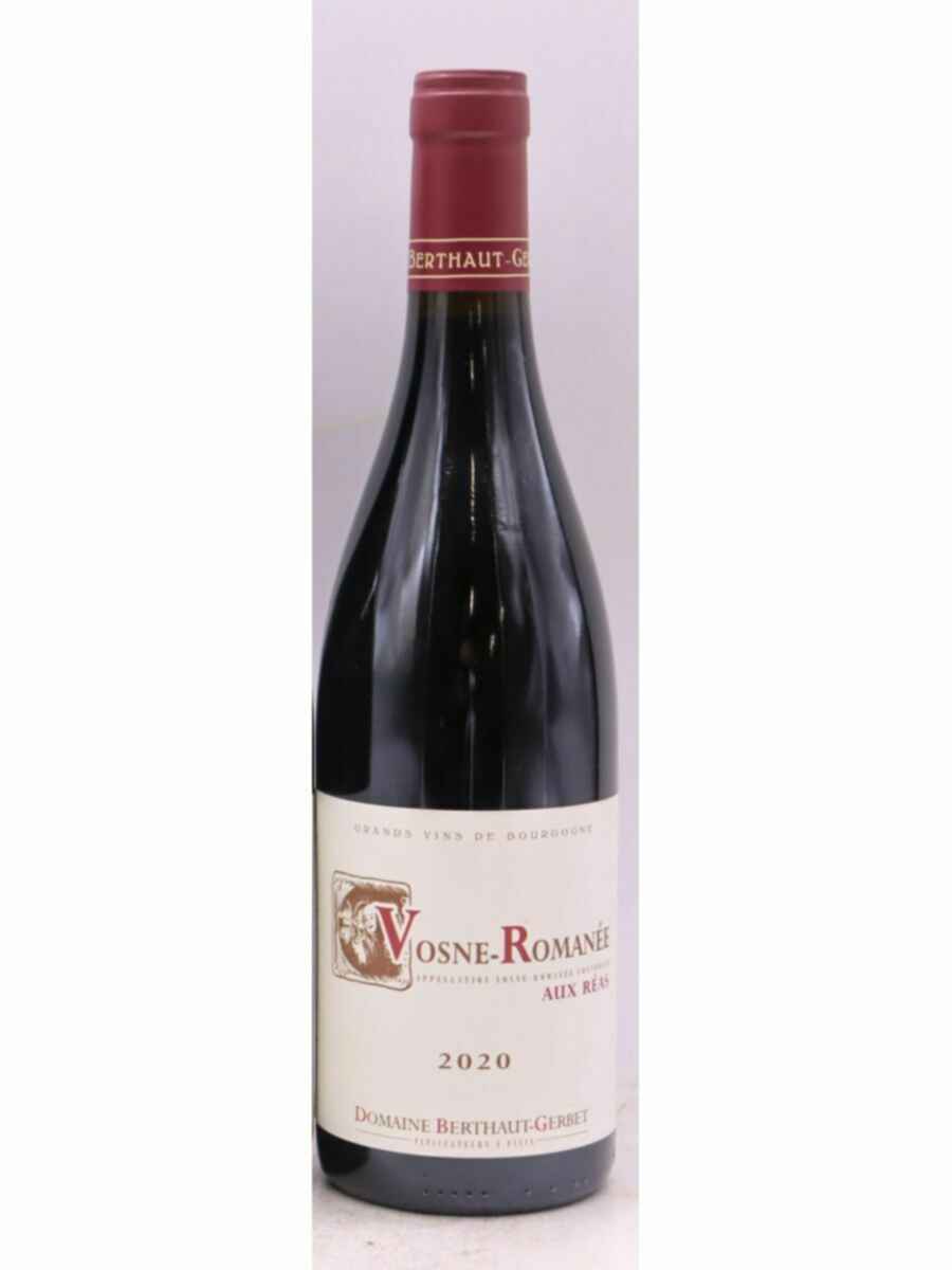 Berthaut Gerbet Aux Reas Vosne Romanee 1er Cru 2020