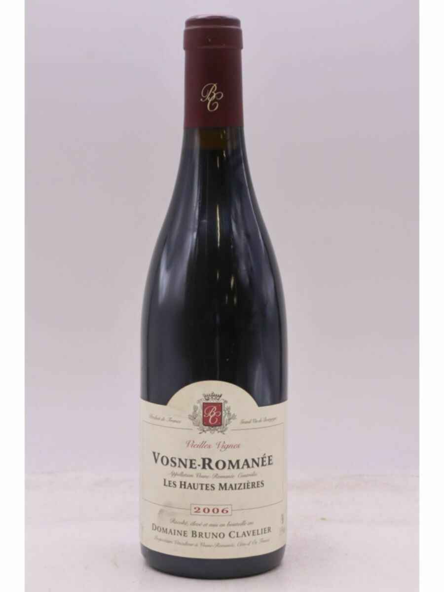 Bruno Clavelier Vosne Romanee Hautes Maizieres 2006