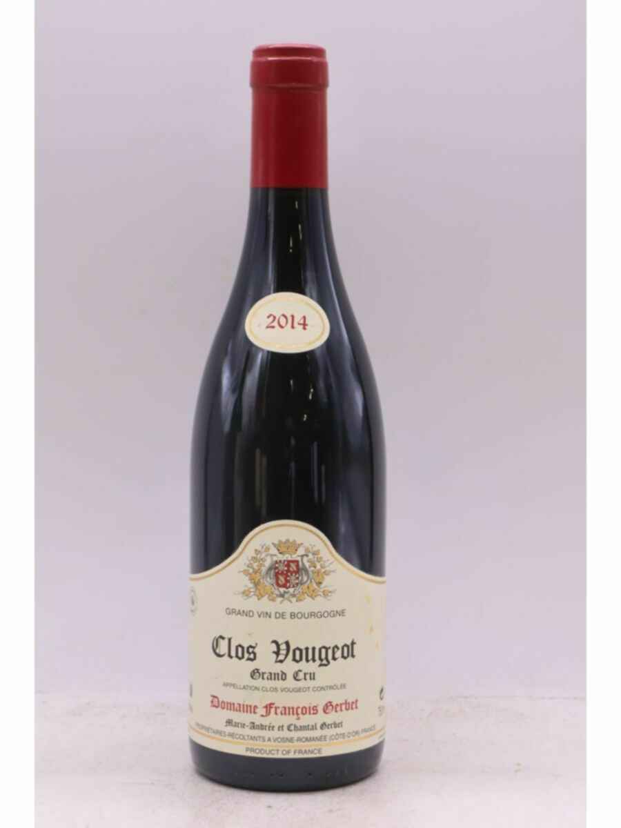 François Gerbet Clos Vougeot Grand Cru 2014