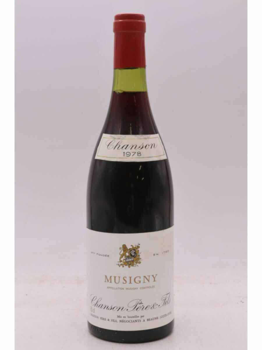 Chanson Musigny Grand Cru 1978