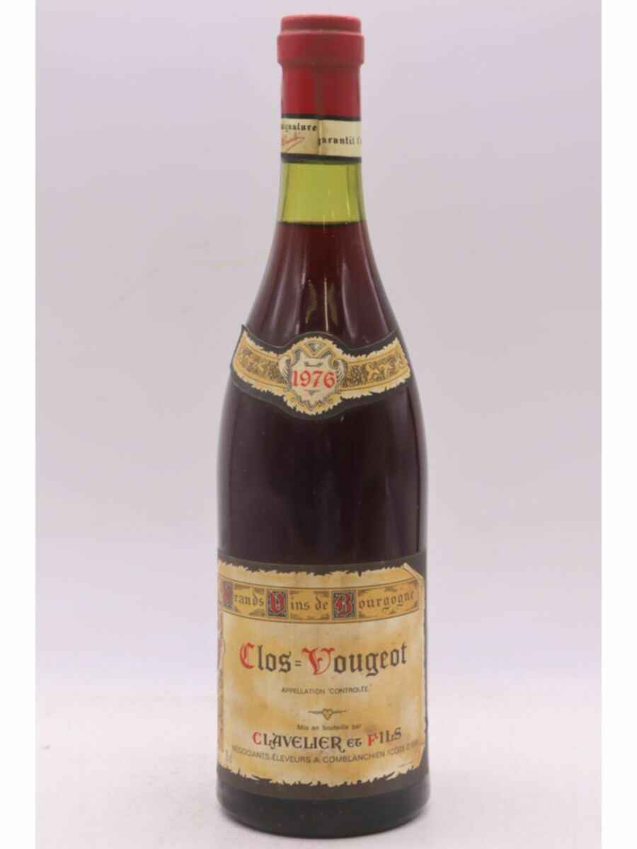 Clavelier Et Fils Clos Vougeot Grand Cru 1976