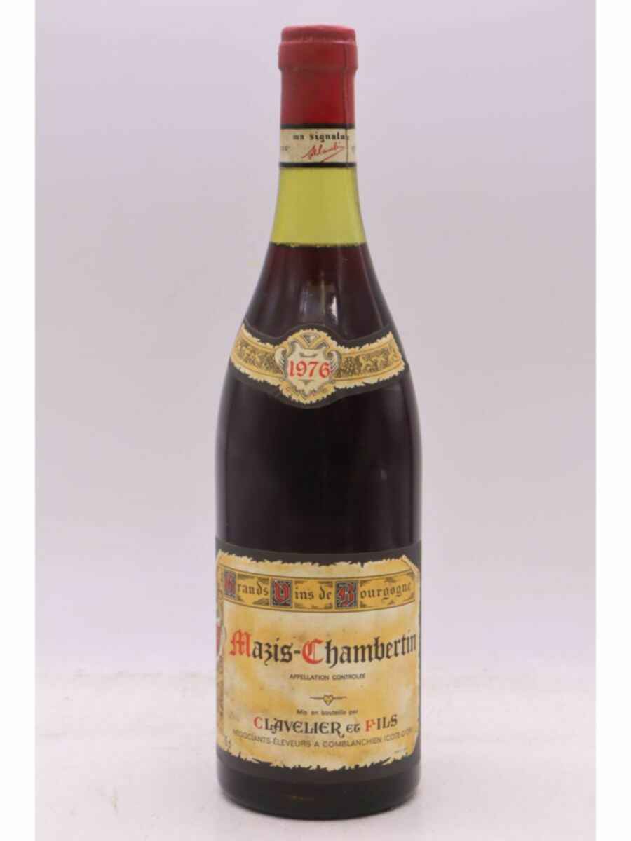 Clavelier Et Fils Mazis Chambertin Grand Cru 1976