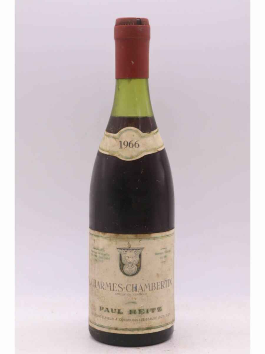Paul Reitz Charmes Chambertin Grand Cru 1966