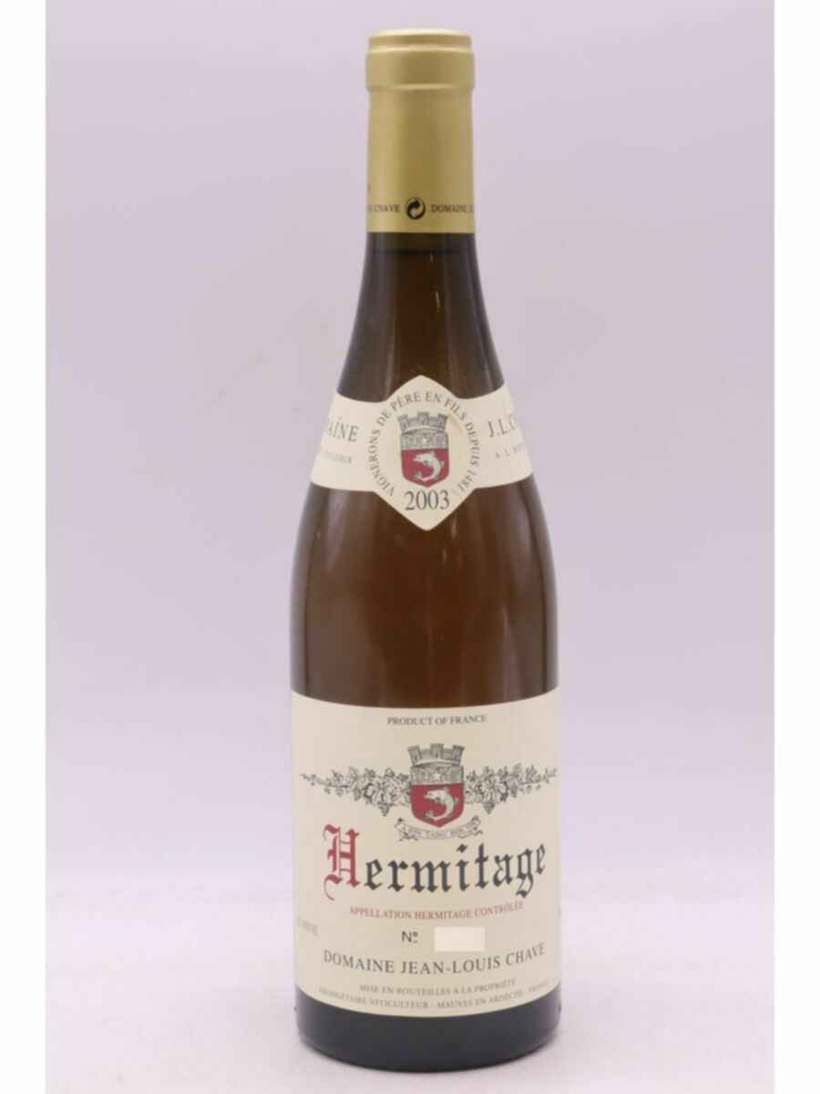 Jean Louis Chave Hermitage Blanc 2003