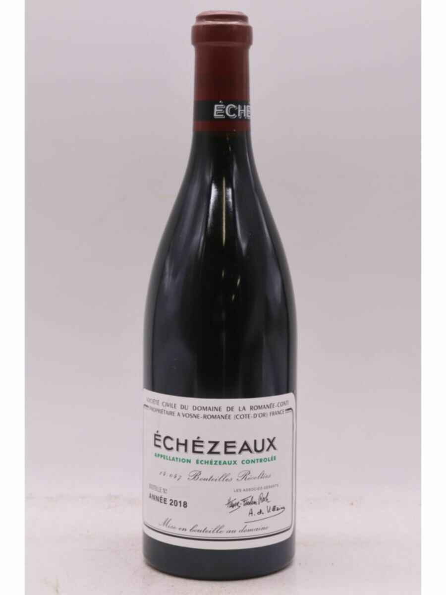 De La Romanee Conti Echezeaux Grand Cru 2018