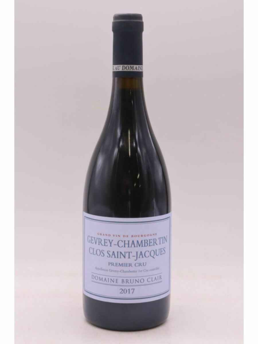 Bruno Clair Gevrey Chambertin Clos Saint-jacques 2017