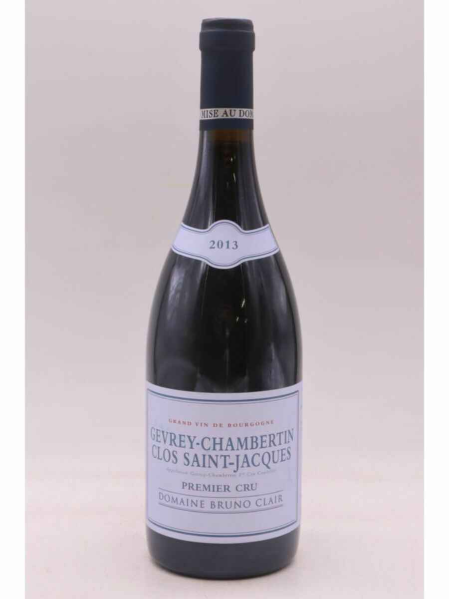 Bruno Clair Gevrey Chambertin Clos Saint-jacques 2013