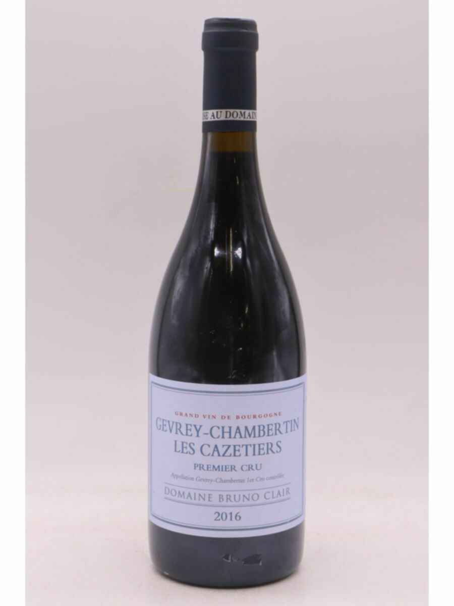Bruno Clair Gevrey Chambertin Les Cazetiers 1er Cru 2016