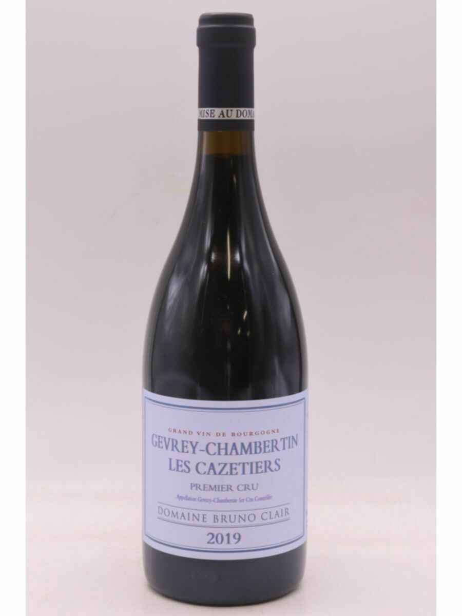Bruno Clair Gevrey Chambertin Les Cazetiers 1er Cru 2019