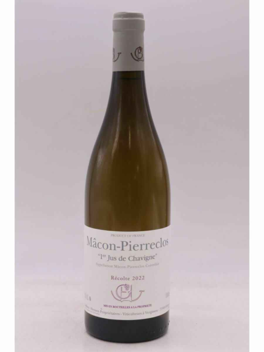Guffens Heynen Macon Pierreclos 1er Jus De Chavigne 2022