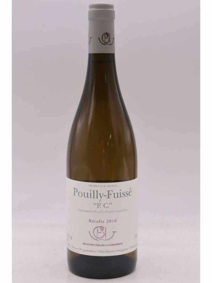 Guffens-heynen Pouilly Fuisse Premiers Jus De Croux 2016