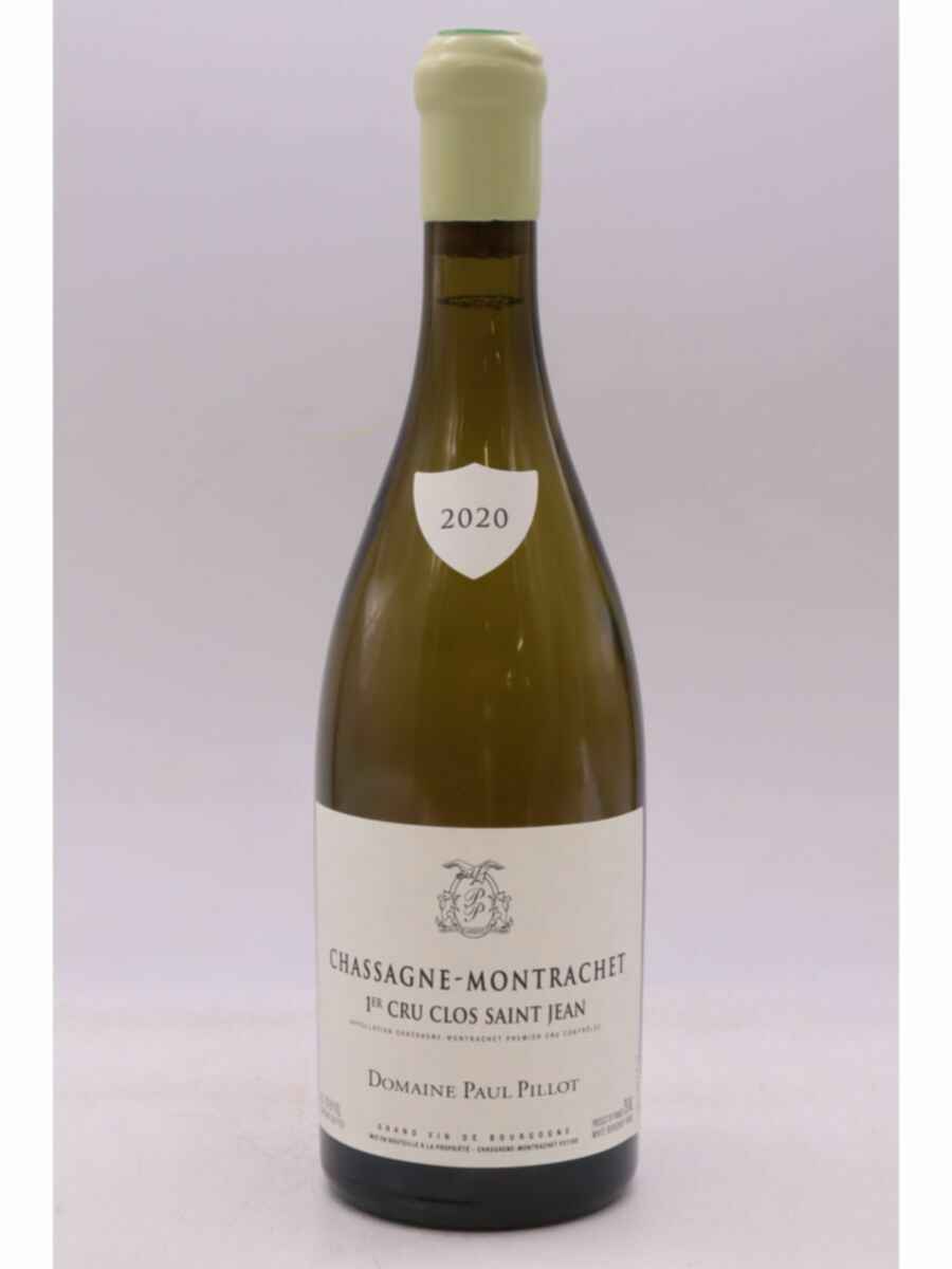Paul Pillot Chassagne Montrachet Clos St Jean Blanc 1er Cru 2020