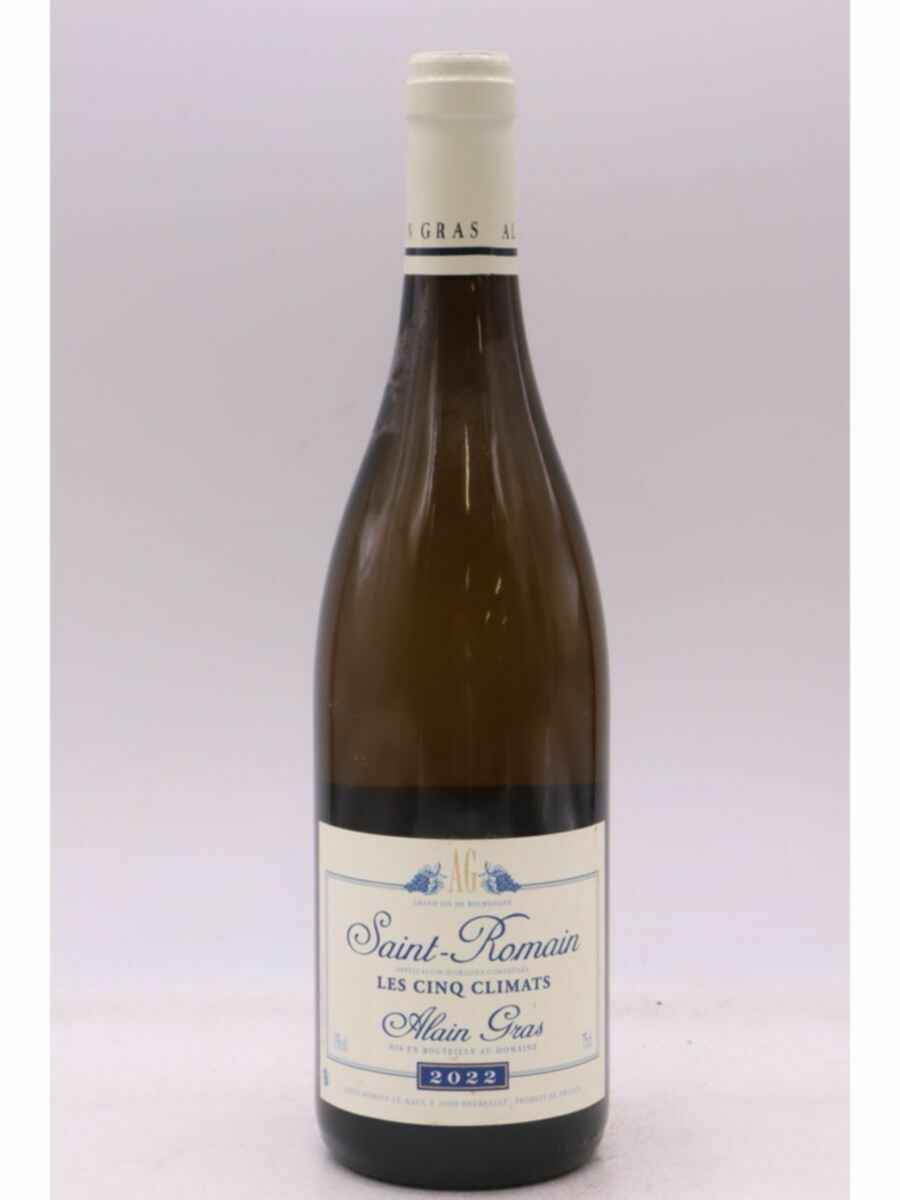 Alain Gras Saint Romain Les Cinq Climats 2022