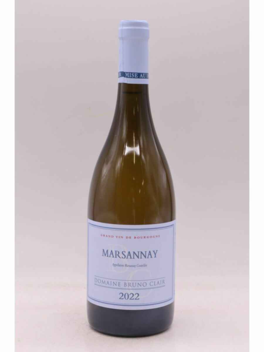 Bruno Clair Marsannay Blanc 2022