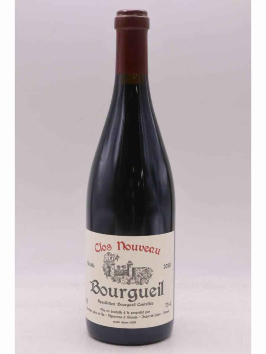 Bel Air Bourgueil Clos Nouveau 2020