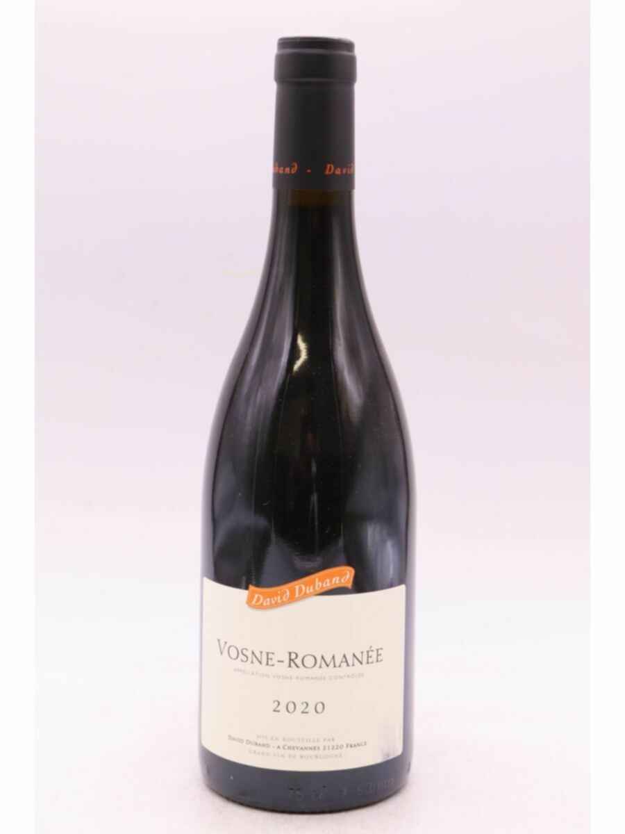 David Duband Chambolle Musigny 2020