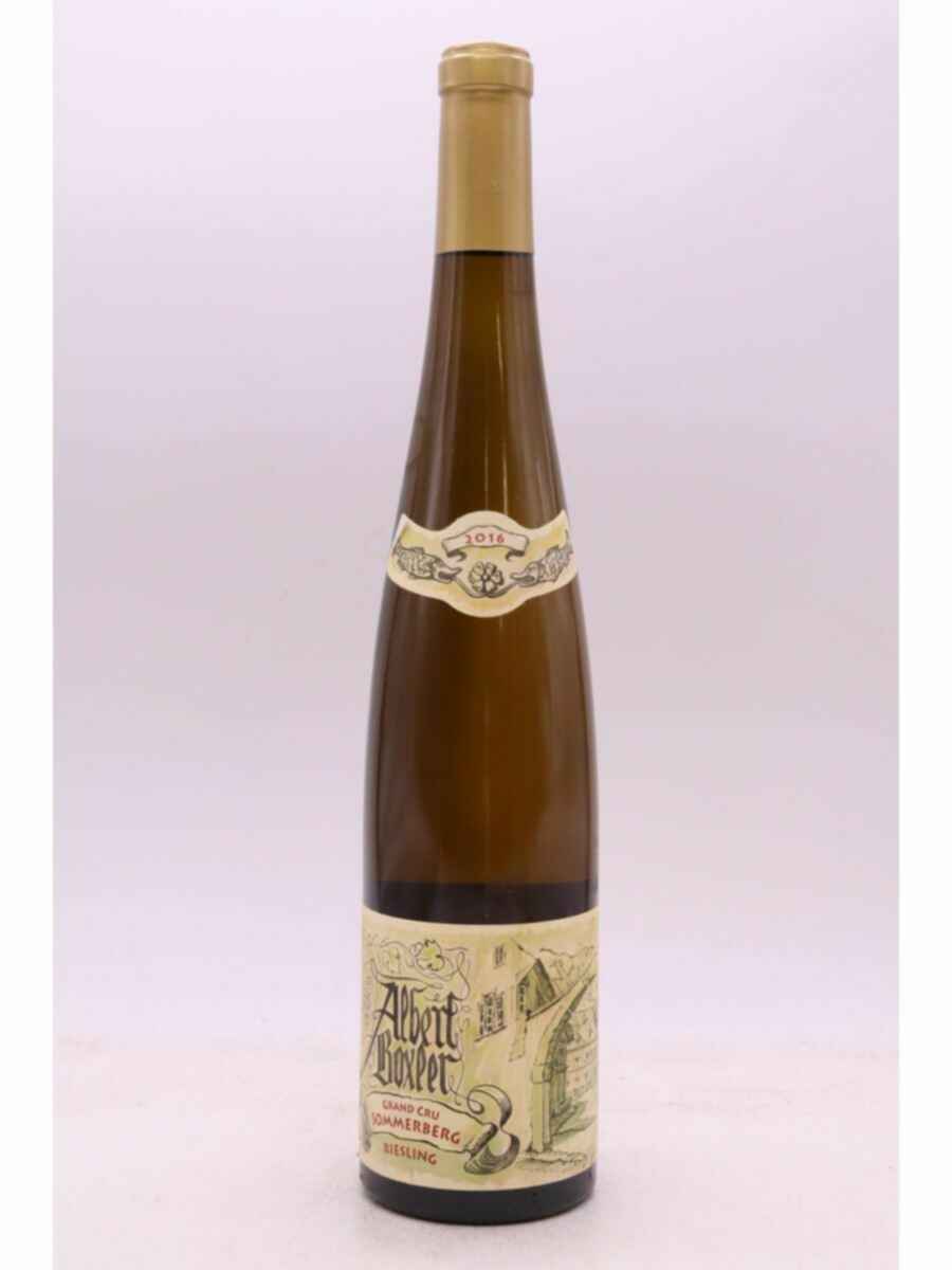 Albert Boxler Alsace Grand Cru Riesling Sommerberg 2016