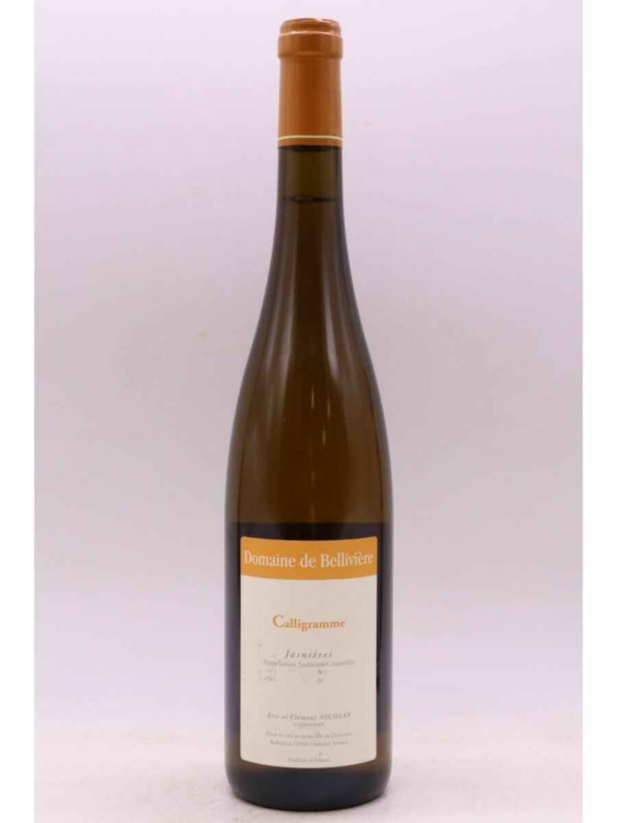 Belliviere Jasnieres Calligramme 2020