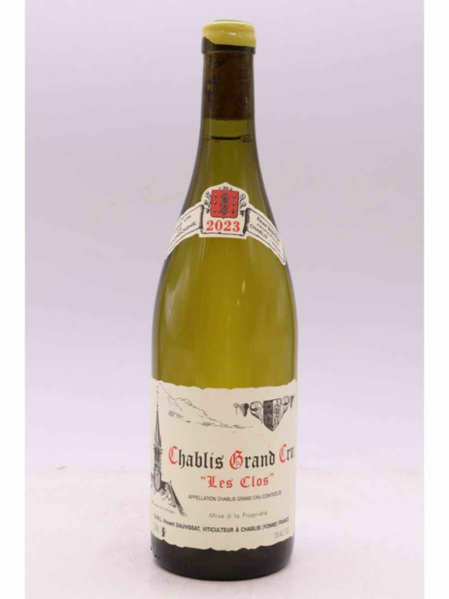 Vincent Dauvissat Chablis Les Clos Grand Cru 2023