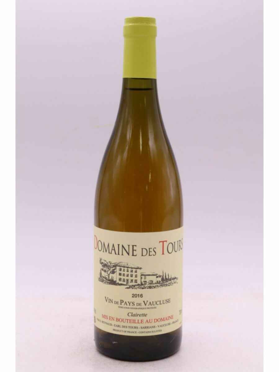 Rayas Domaine Des Tours Clairette Blanc 2016