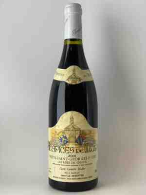 Jean Luc Aegerter Hospices De Nuits NSG 1er Cru Les Rues De Chaux Cuvee Camille Rodier 2001