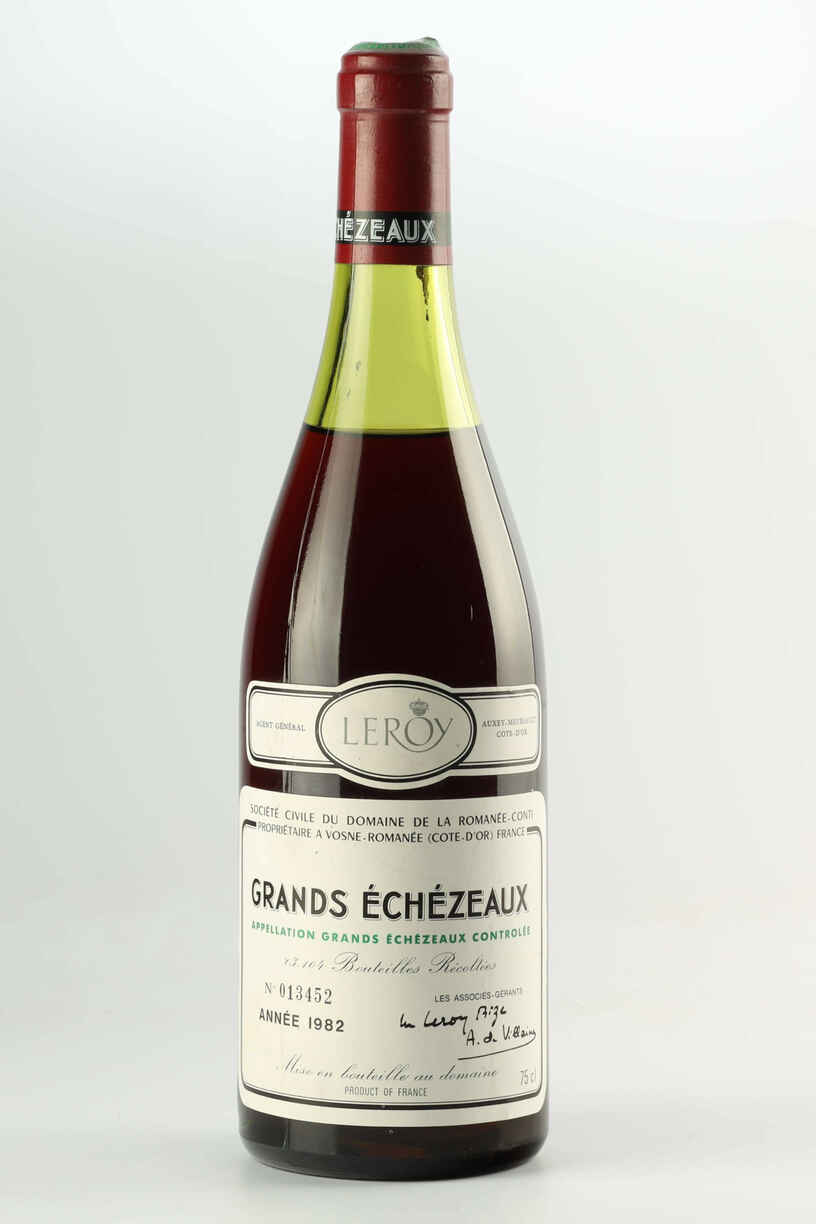 De La Romanee Conti Grands Echezeaux Grand Cru 1982