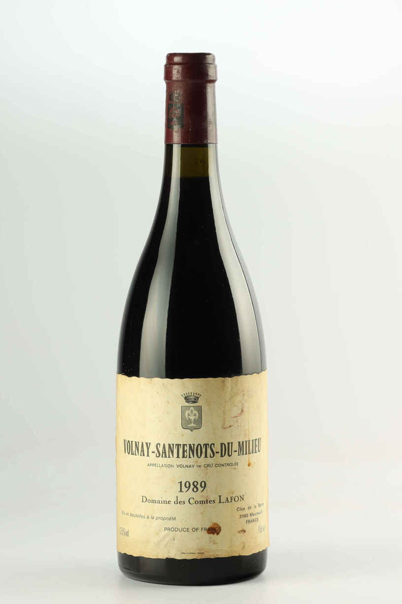 Des Comtes Lafon Volnay Santenots Du Milieu 1er Cru 1989