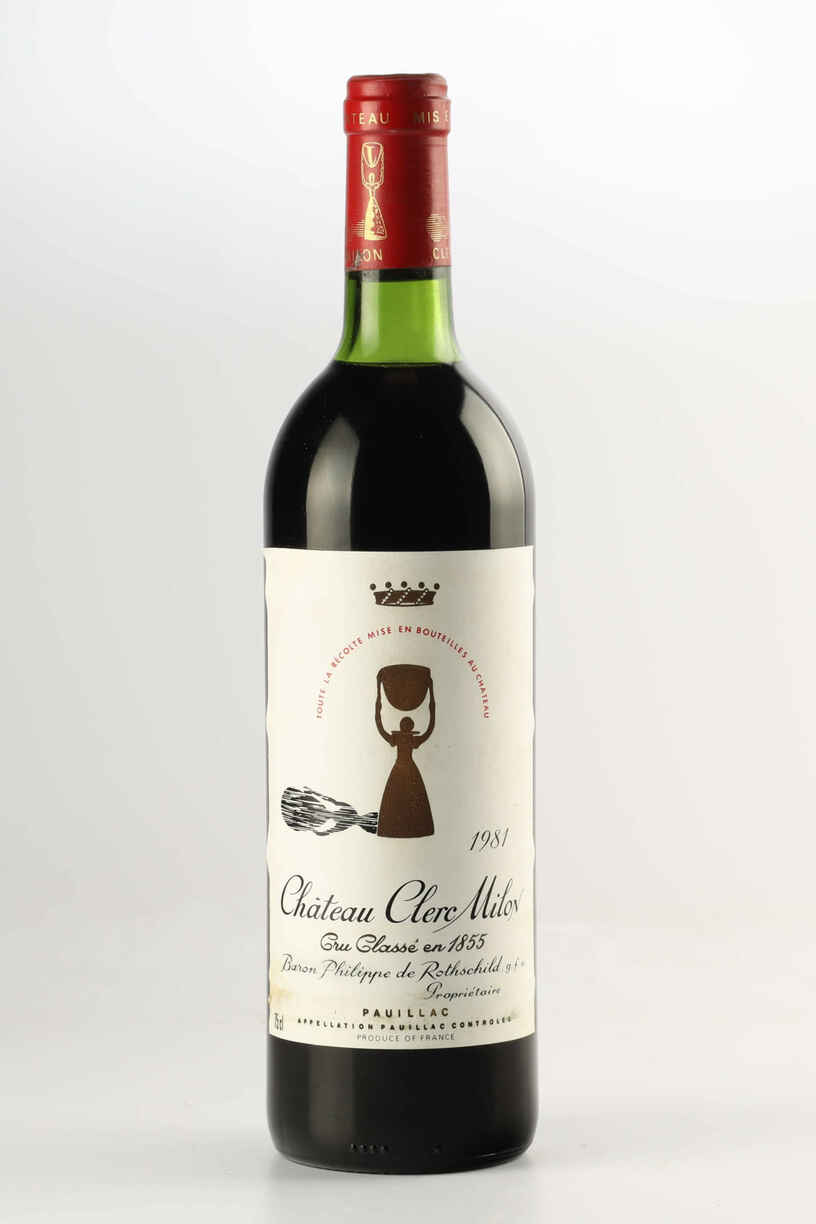 Chateau Clerc Milon 1981