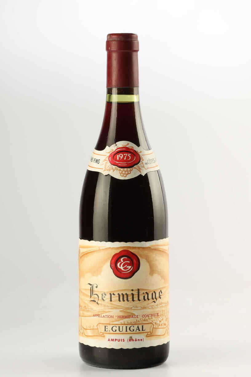 E.guigal Hermitage Rouge 1975