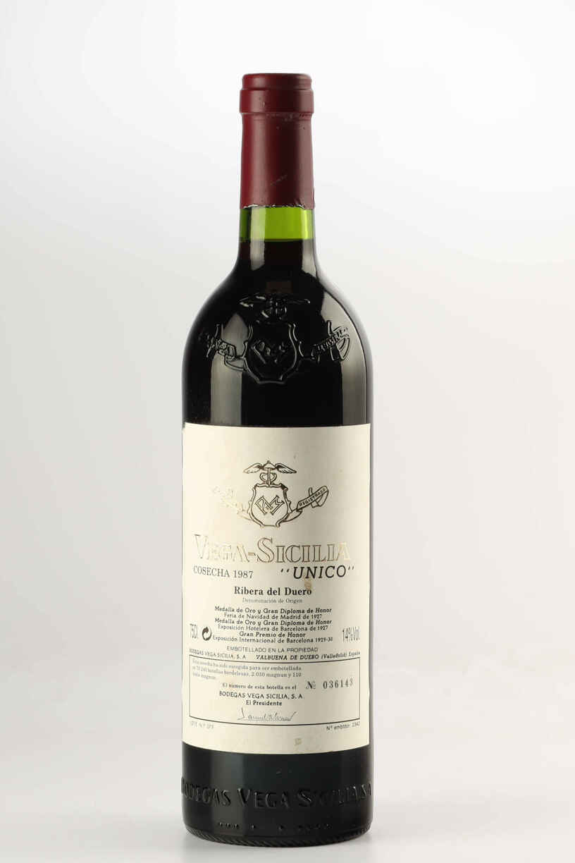 Vega Sicilia Unico 1987