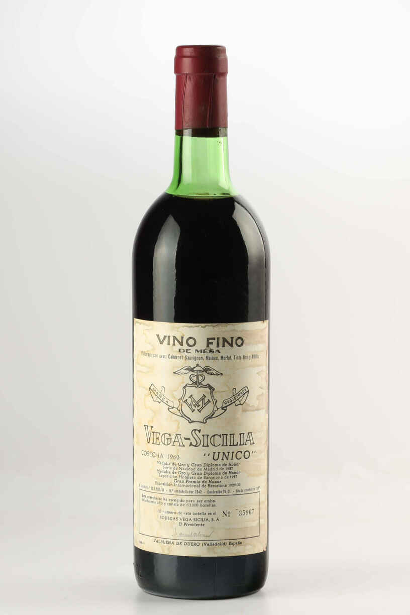 Vega Sicilia Unico 1960