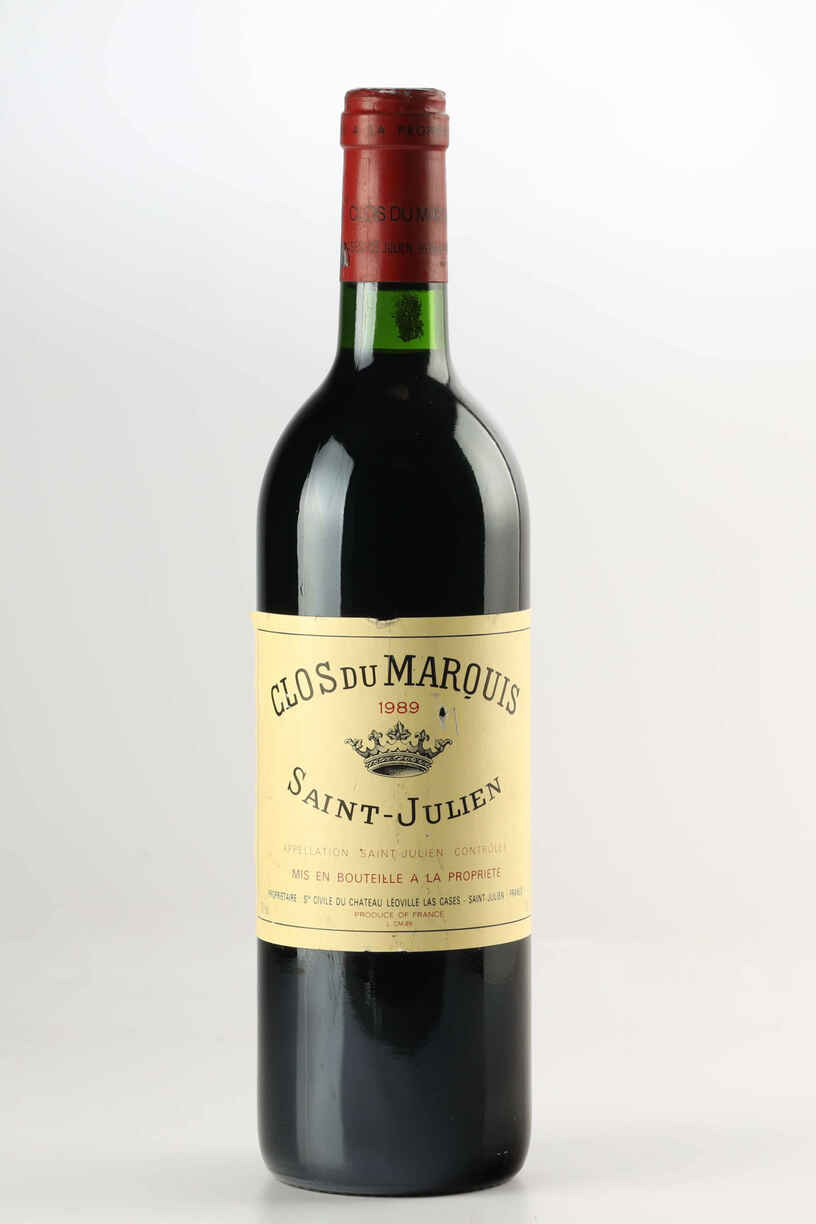Chateau Leoville Las Cases Clos Du Marquis 1989
